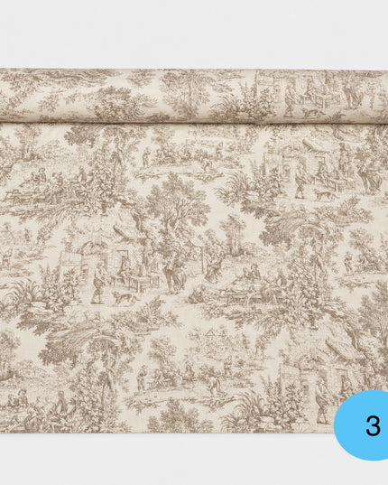 Panama Toile de Jouy H: 280 cm