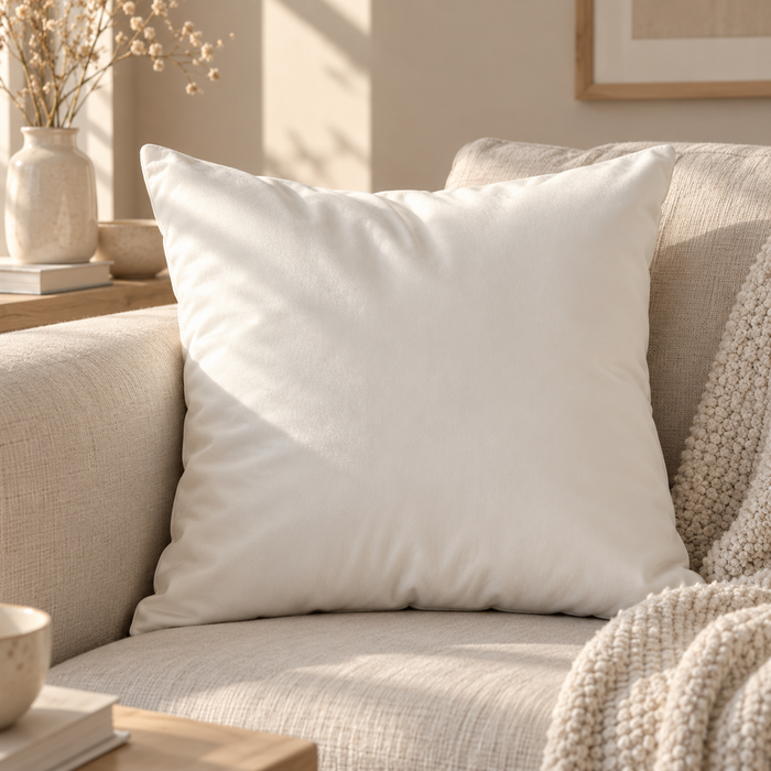 Velluto Fisso – un cuscino decorativo quadrato