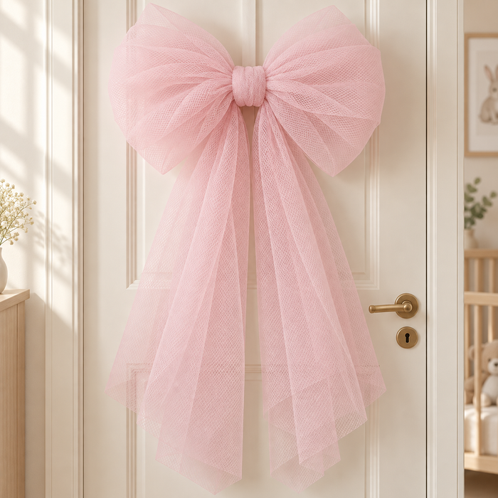 Tulle Morbido – un fiocco nascita