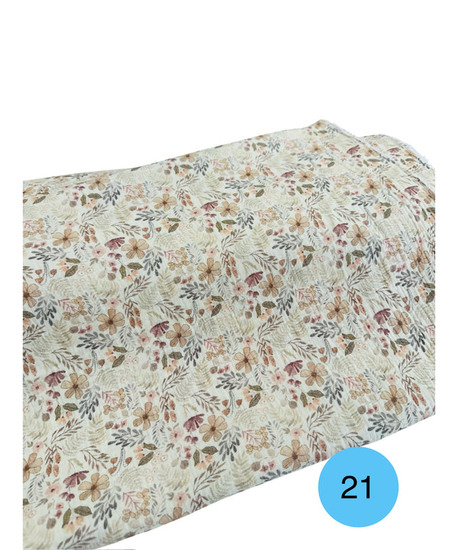 Mussola Doppia Garza Fantasia