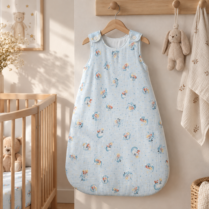 Mussola garza fantasia baby – un sacco nanna in mussola