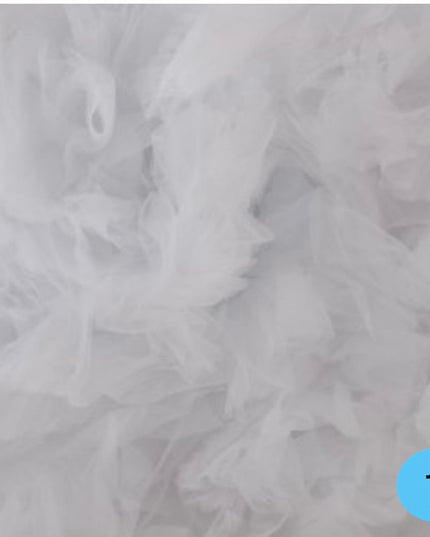 Tulle Rouches Couture H.150 cm