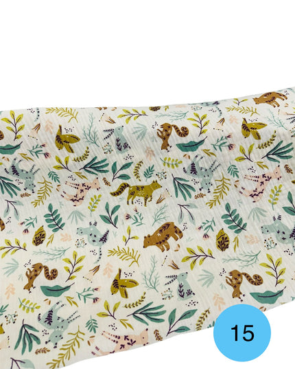 Mussola Doppia Garza Fantasia