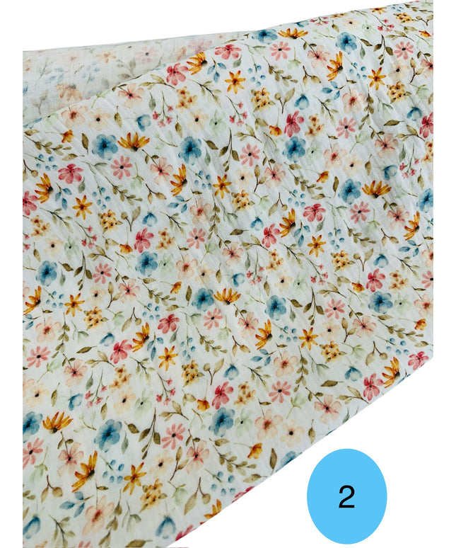 Mussola Doppia Garza Fantasia