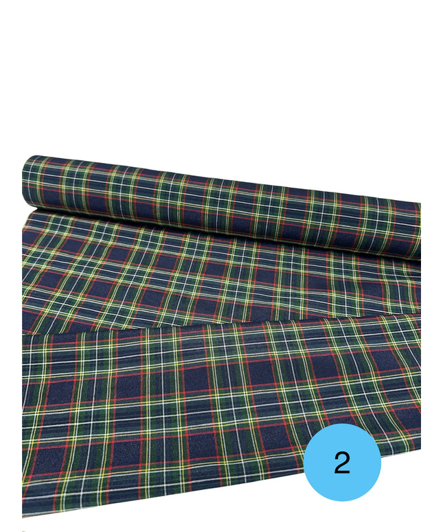 Tartan cotone 3.20m