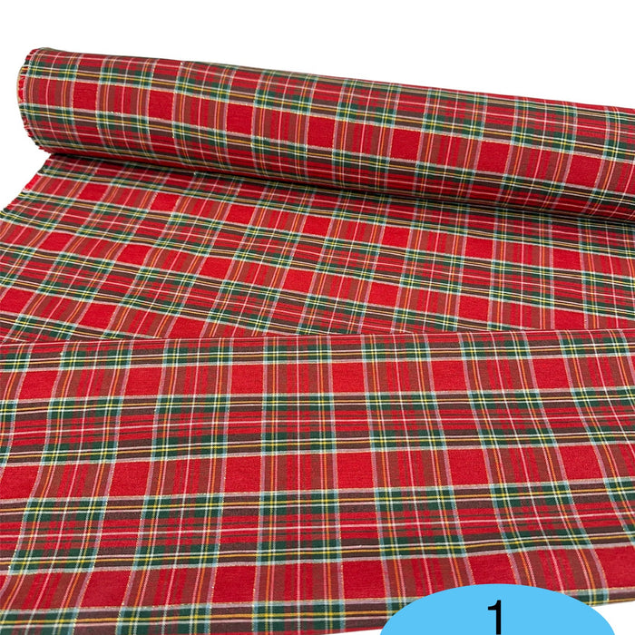 Tartan cotone 3.20m