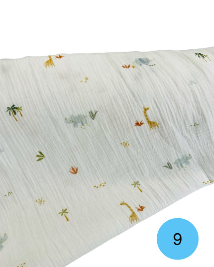 Mussola Doppia Garza Fantasia