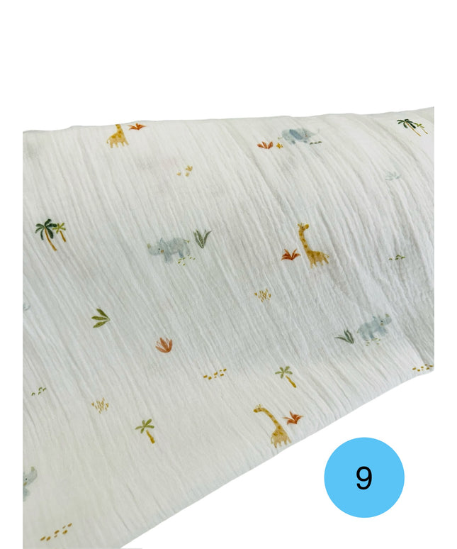 Mussola Doppia Garza Fantasia