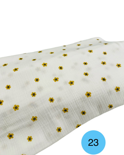 Mussola Doppia Garza Fantasia