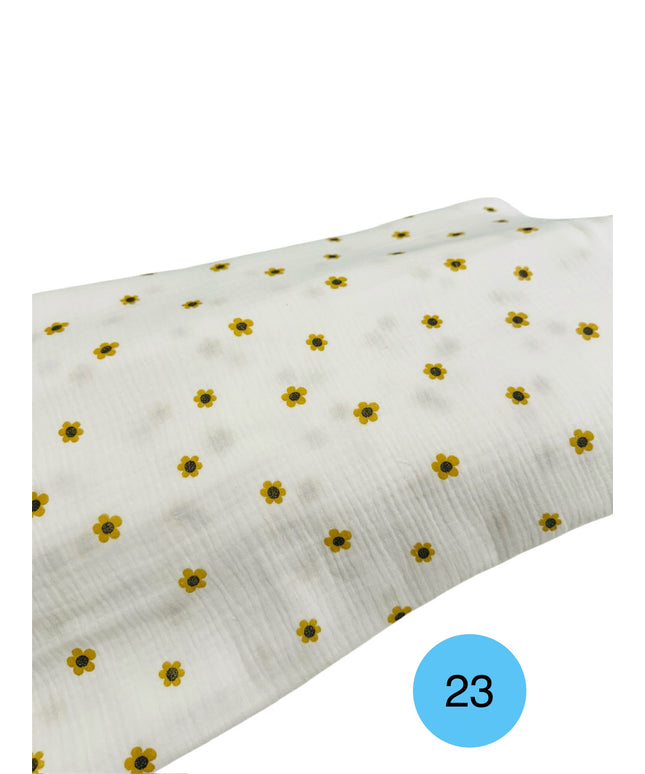 Mussola Doppia Garza Fantasia