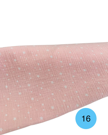 Mussola Doppia Garza Fantasia