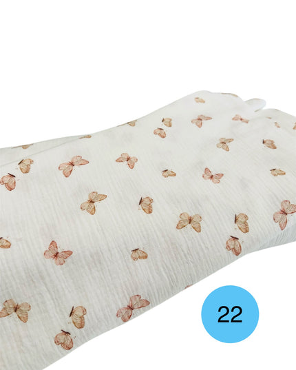 Mussola Doppia Garza Fantasia