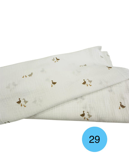 Mussola Doppia Garza Fantasia