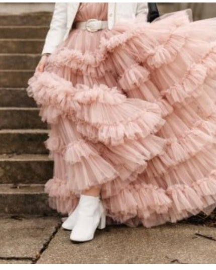 Tulle Rouches Couture H.150 cm