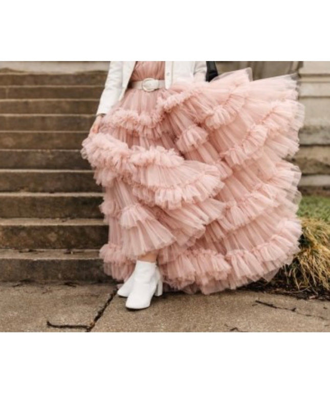 Tulle Rouches Couture H.150 cm