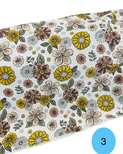 Mussola Doppia Garza Fantasia