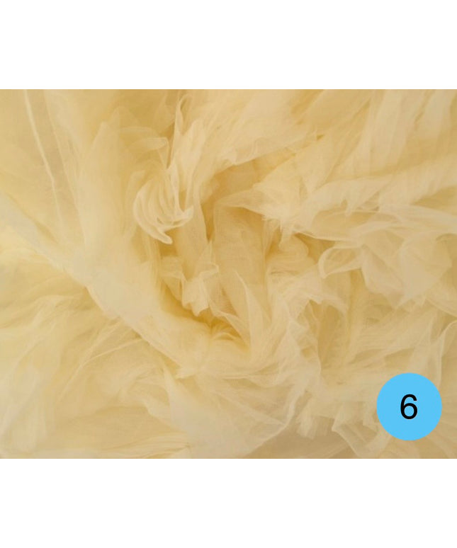 Tulle Rouches Couture H.150 cm