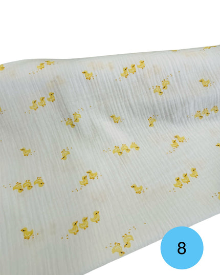 Mussola Doppia Garza Fantasia