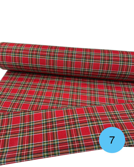 Tartan cotone 3.20m