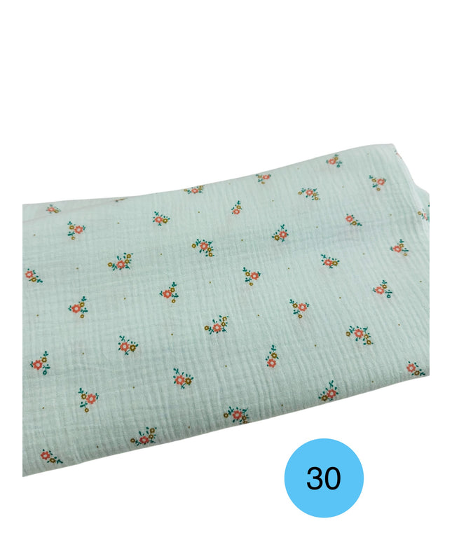 Mussola Doppia Garza Fantasia