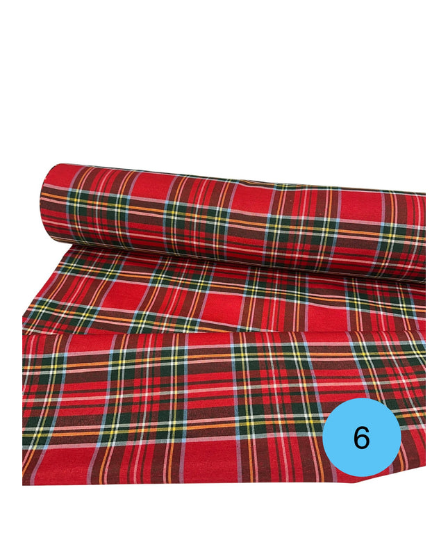 Tartan cotone 3.20m