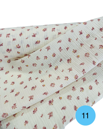 Mussola Doppia Garza Fantasia