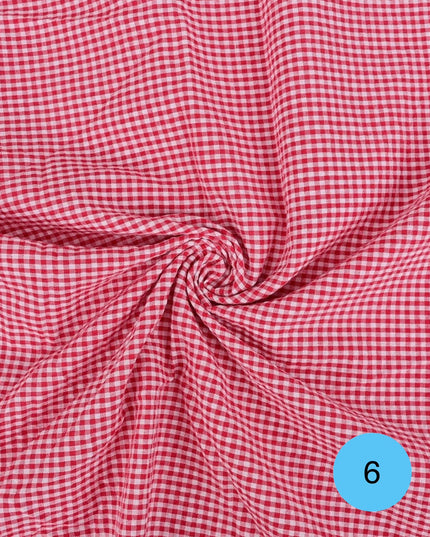 Quadrettino cotone Groffato