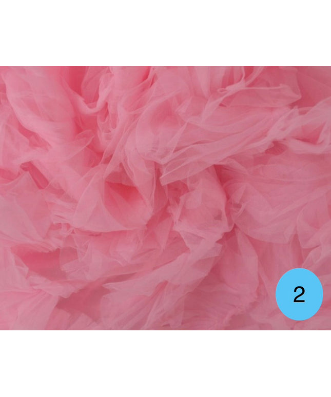 Tulle Rouches Couture H.150 cm