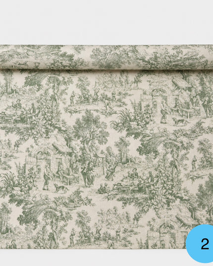 Panama Toile de Jouy H: 280 cm