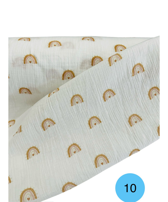 Mussola Doppia Garza Fantasia