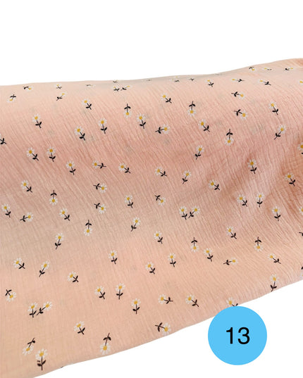 Mussola Doppia Garza Fantasia