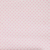 Fondo Bianco Pois Rosa
