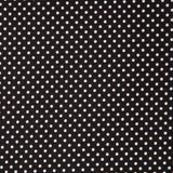 Fondo Nero Pois Bianco
