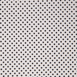 Fondo Bianco Pois Nero