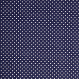 Fondo Blu Pois Bianco