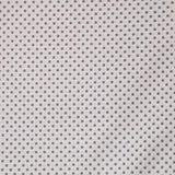 Fondo Bianco Pois Grigio Scuro