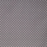 Fondo Grigio Scuro Pois Bianco